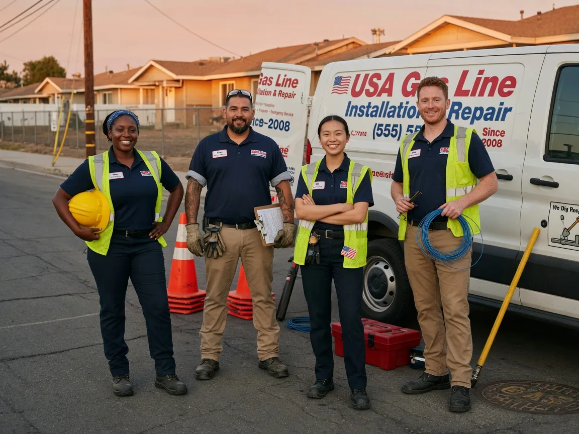 Gas Line Installation company in Fisk, MO